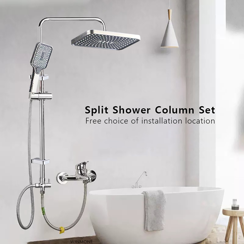 Home Bathroom Faucets - Split Shower Column Set Bathroom Faucet