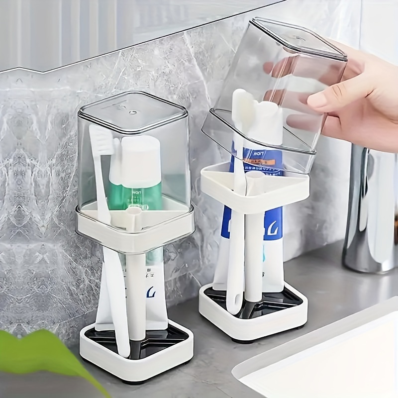 1 Toothbrush Holder with Mouth - Toothbrush Holder Set recension och pris
