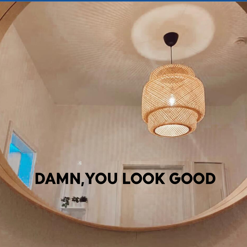 You Look Good Dainty Mirror St - Home Goods Bathroom Mirrors recension och pris