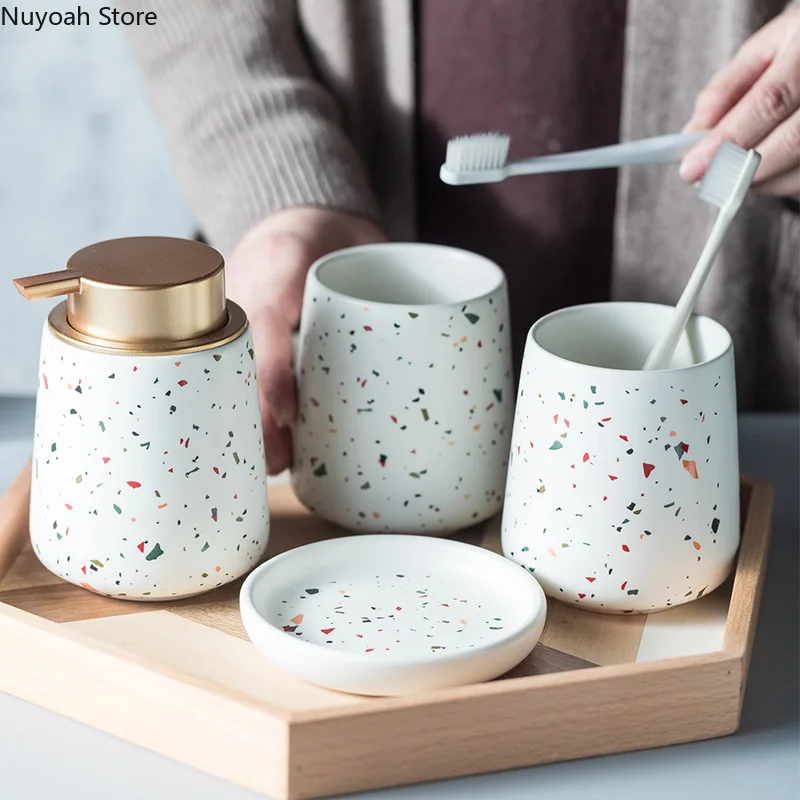 European Bathroom Decoration S - Zara Home Bathroom Set recension och pris