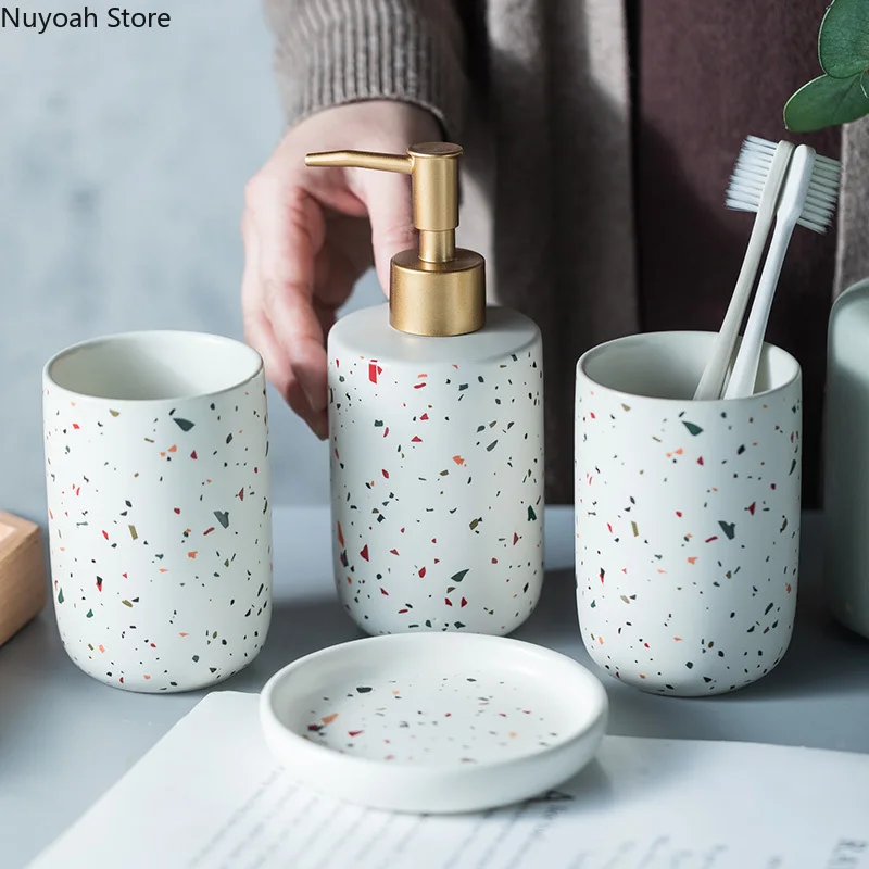 European Bathroom Decoration S - Zara Home Bathroom Set recension och pris