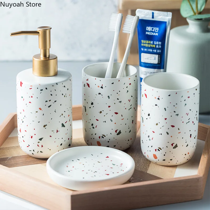European Bathroom Decoration S - Zara Home Bathroom Set recension och pris