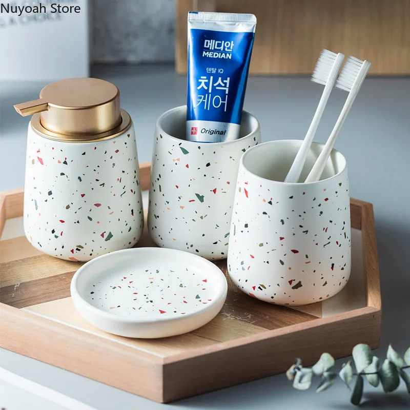 European Bathroom Decoration S - Zara Home Bathroom Set recension och pris