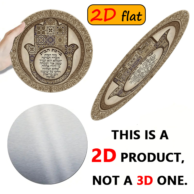 CIFBUY Exotic Hamsa Hand Alumi - Home & Bathroom Building Products Pte Ltd Reviews recension och pris