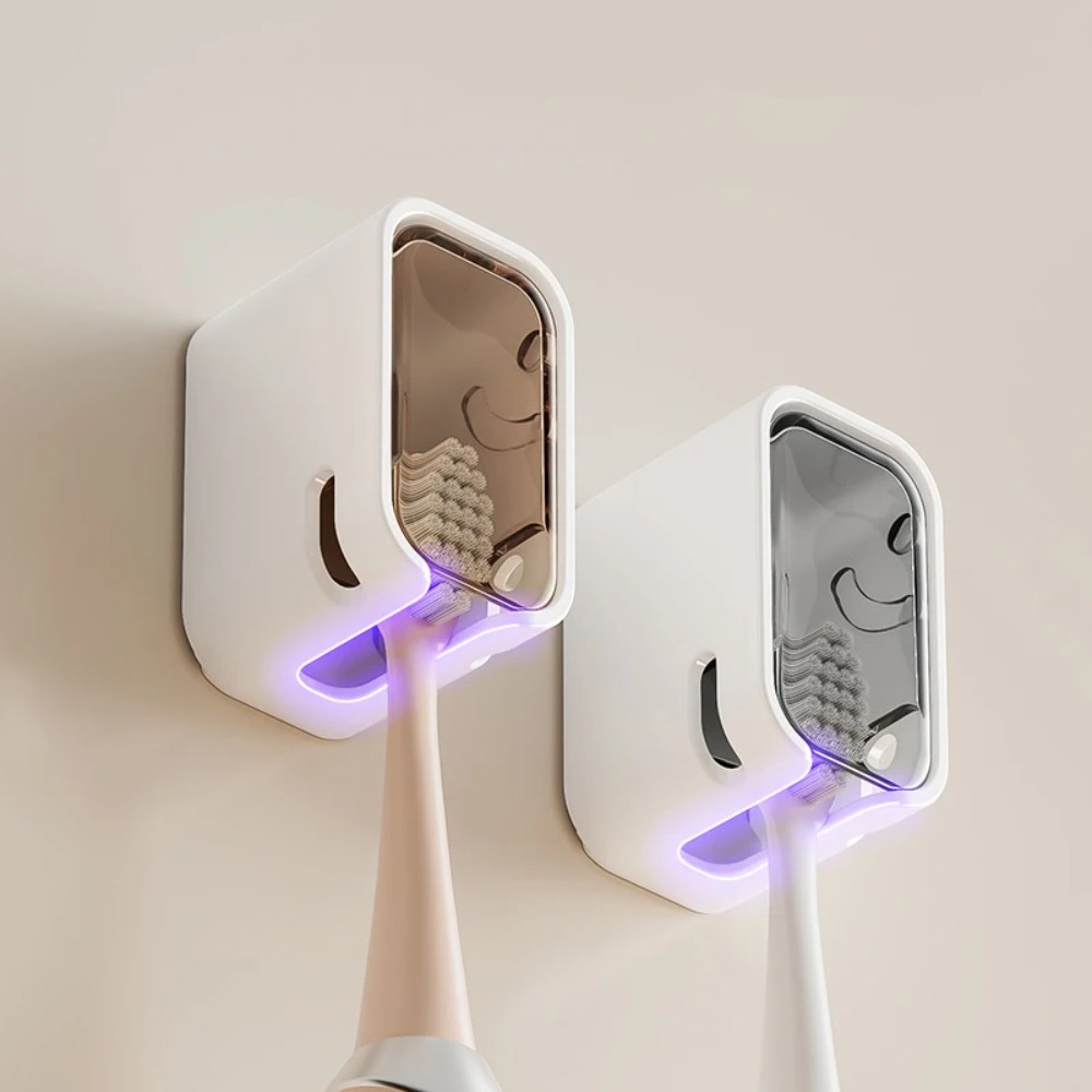 2PCS Toothbrush Holder Flip-to - Toothbrush Holder Set recension och pris