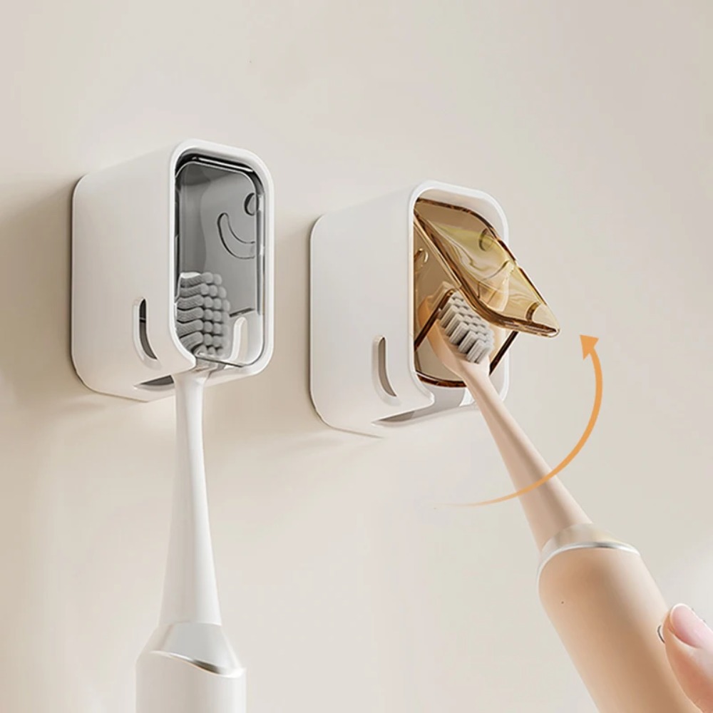 2PCS Toothbrush Holder Flip-to - Toothbrush Holder Set recension och pris