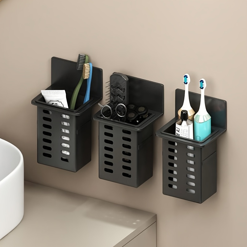 1/2 piece set of plastic wall- - Home Essentials Bathroom Storage recension och pris