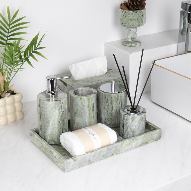 Light Luxury Marble Bathroom V - Zara Home Bathroom Set recension och pris