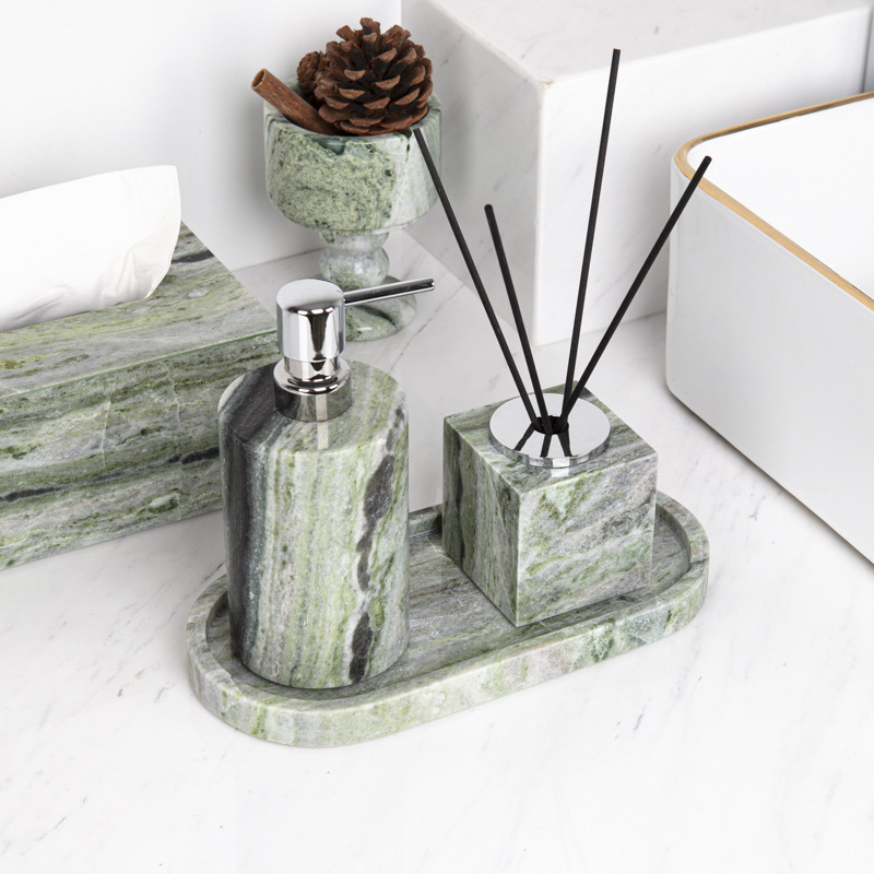 Light Luxury Marble Bathroom V - Zara Home Bathroom Set recension och pris