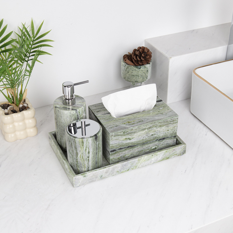 Light Luxury Marble Bathroom V - Zara Home Bathroom Set recension och pris