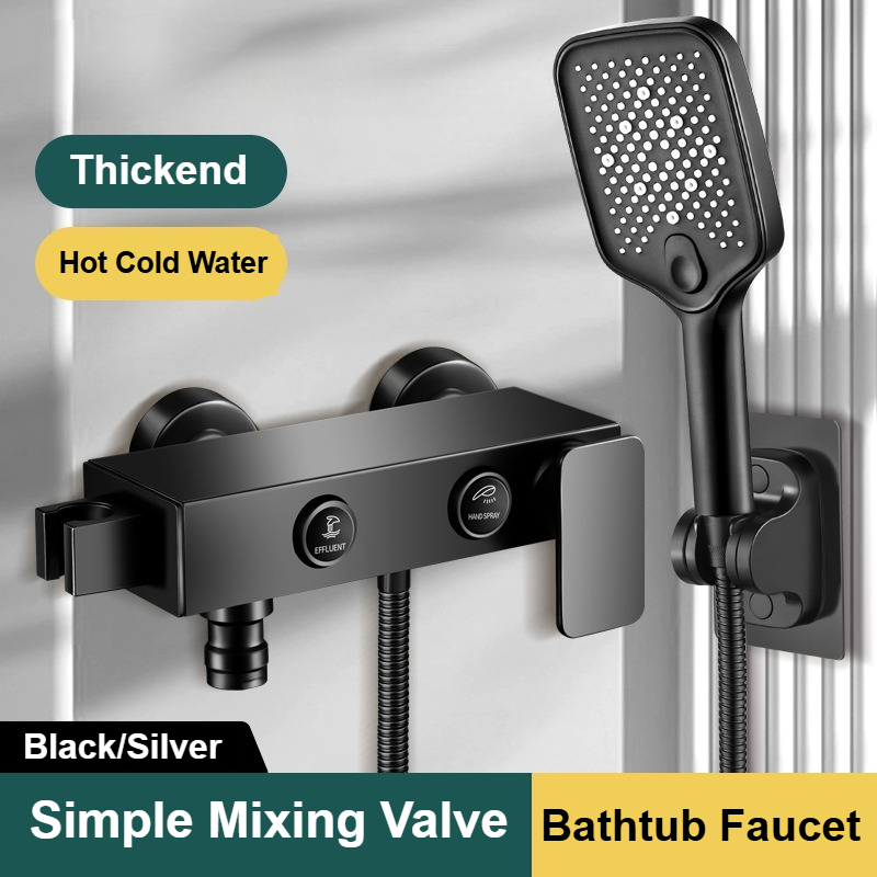 Wall Mounted Hot and Cold Wate - Home Bathroom Faucets recension och pris
