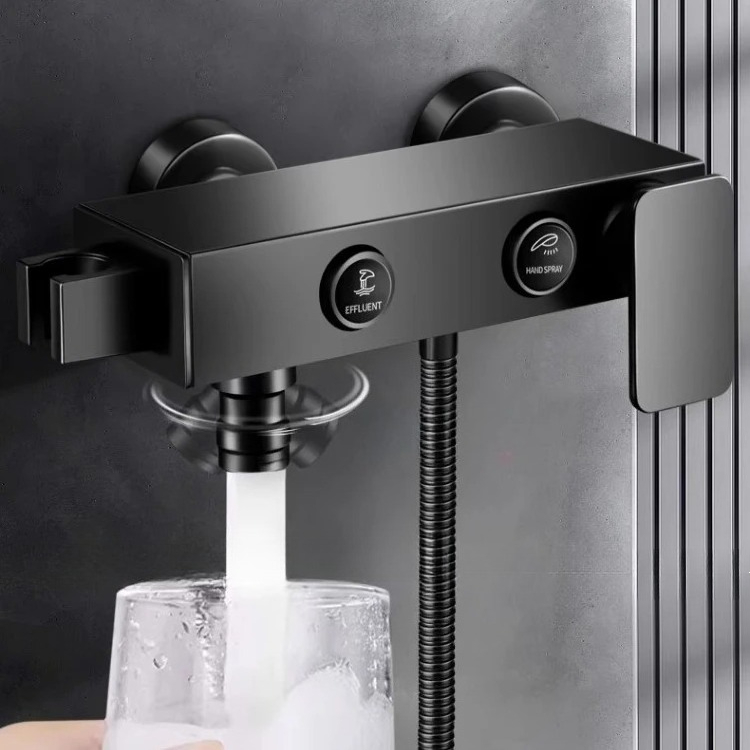 Wall Mounted Hot and Cold Wate - Home Bathroom Faucets recension och pris