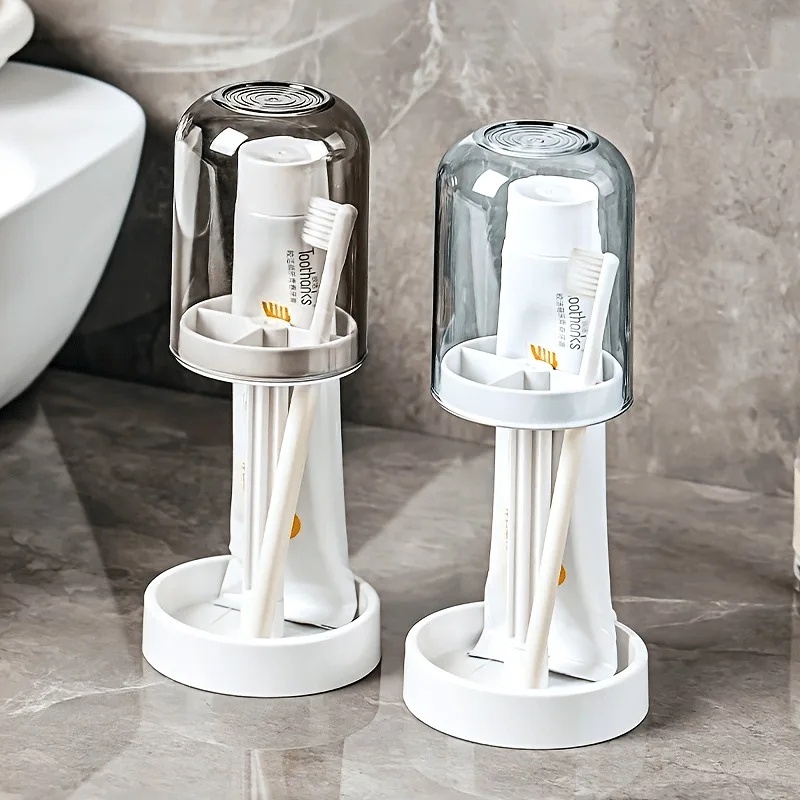 1pc Multifunctional Plastic To - Toothbrush Holder Set recension och pris