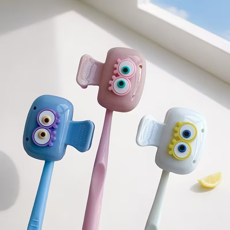 3 pieces of cute eye-shaped to - Toothbrush Holder Set recension och pris