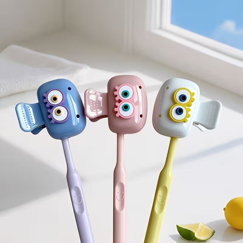 3 pieces of cute eye-shaped to - Toothbrush Holder Set recension och pris