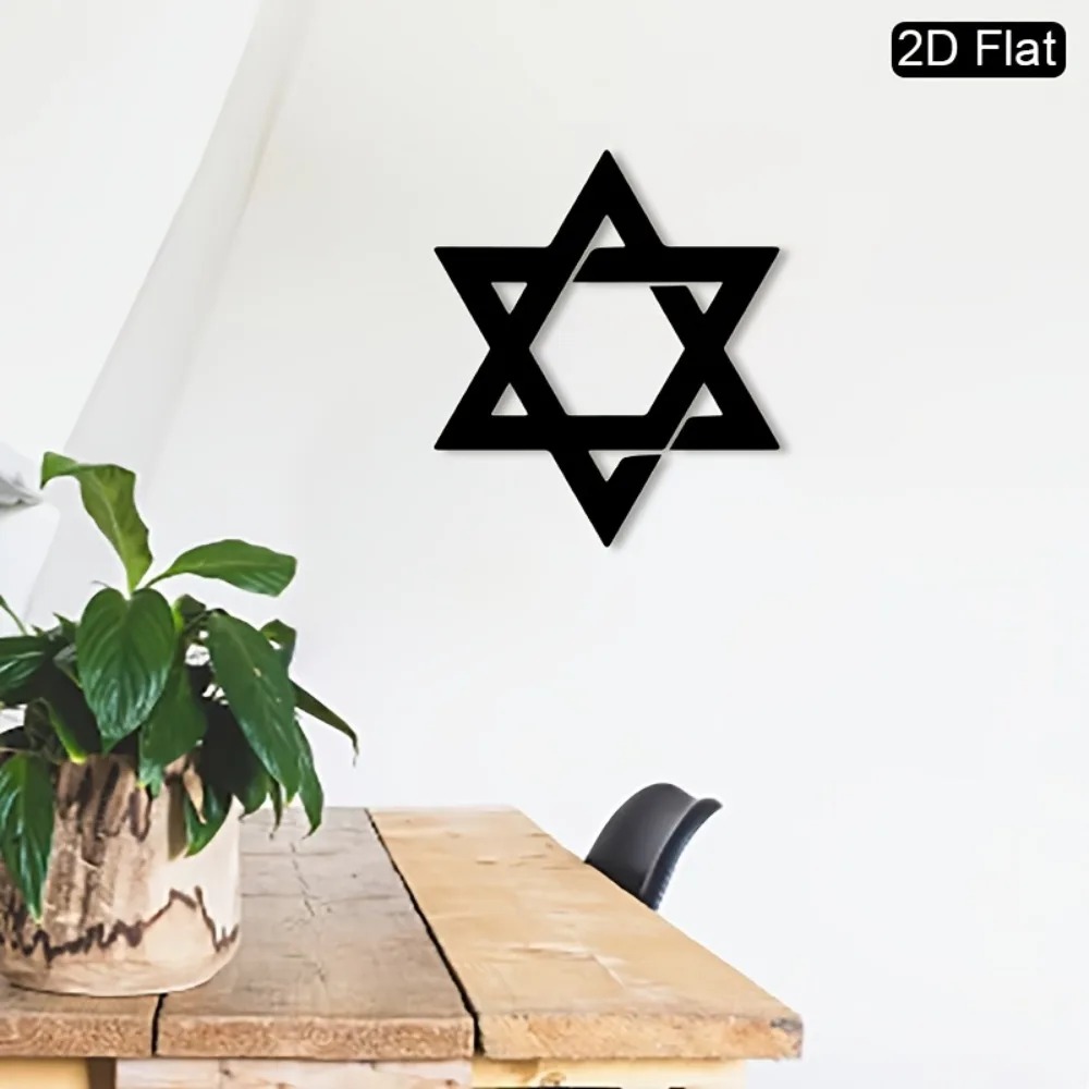 CIFBUY Iron Wall Art Star of D - Home & Bathroom Building Products Pte Ltd Reviews recension och pris