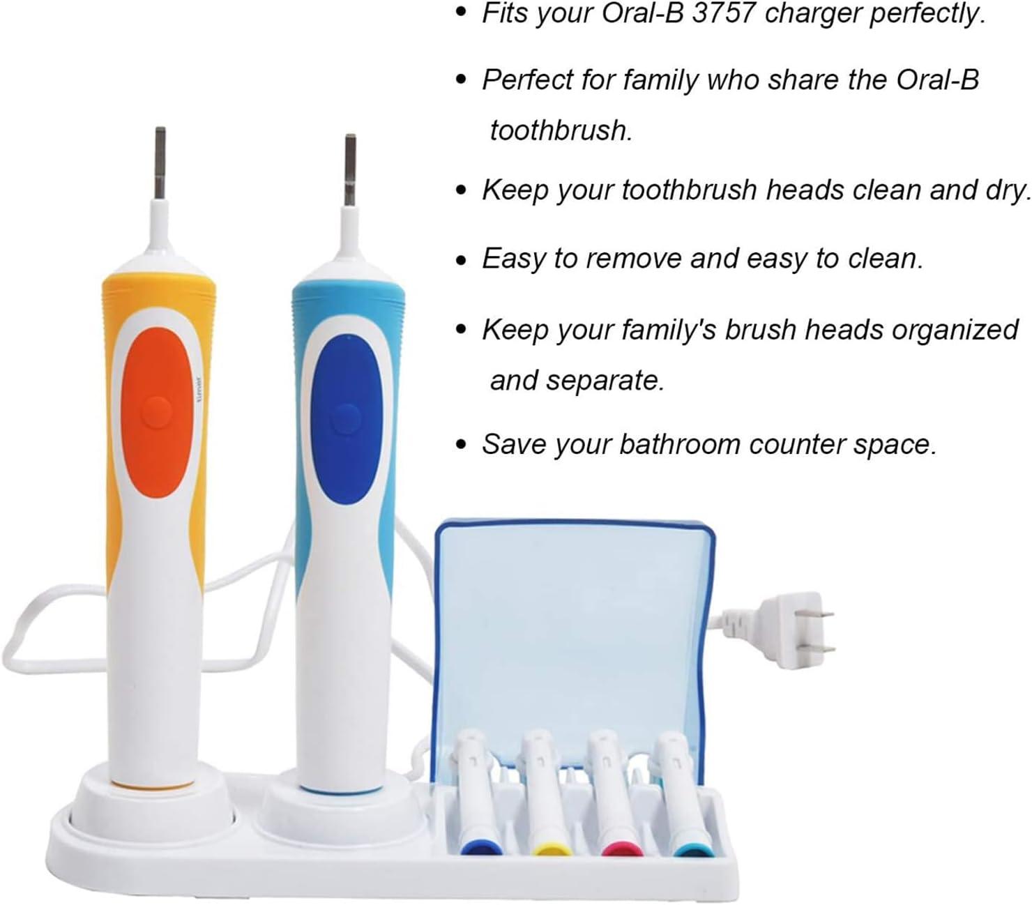 NEW Plastic Support Holder Por - Toothbrush Holder Set recension och pris