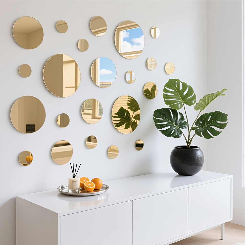 20CM Circular Acrylic Mirror W - Home Goods Bathroom Mirrors recension och pris