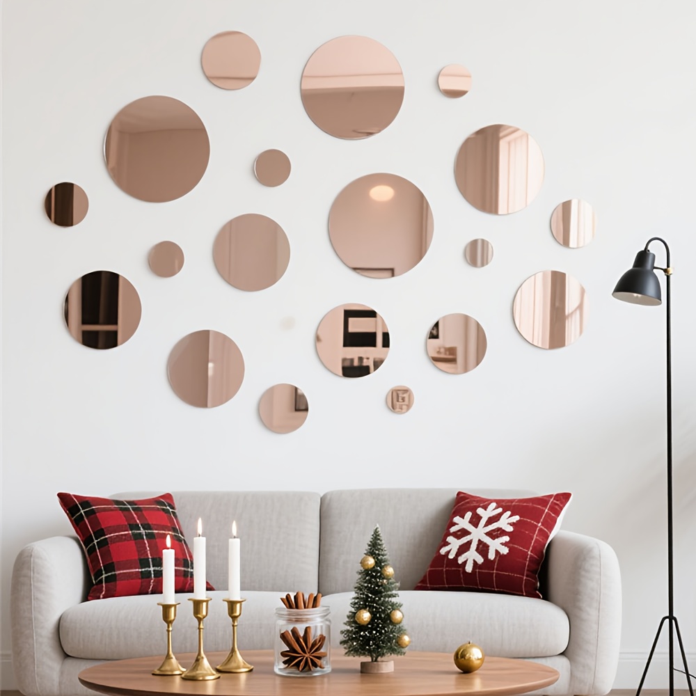 20CM Circular Acrylic Mirror W - Home Goods Bathroom Mirrors recension och pris