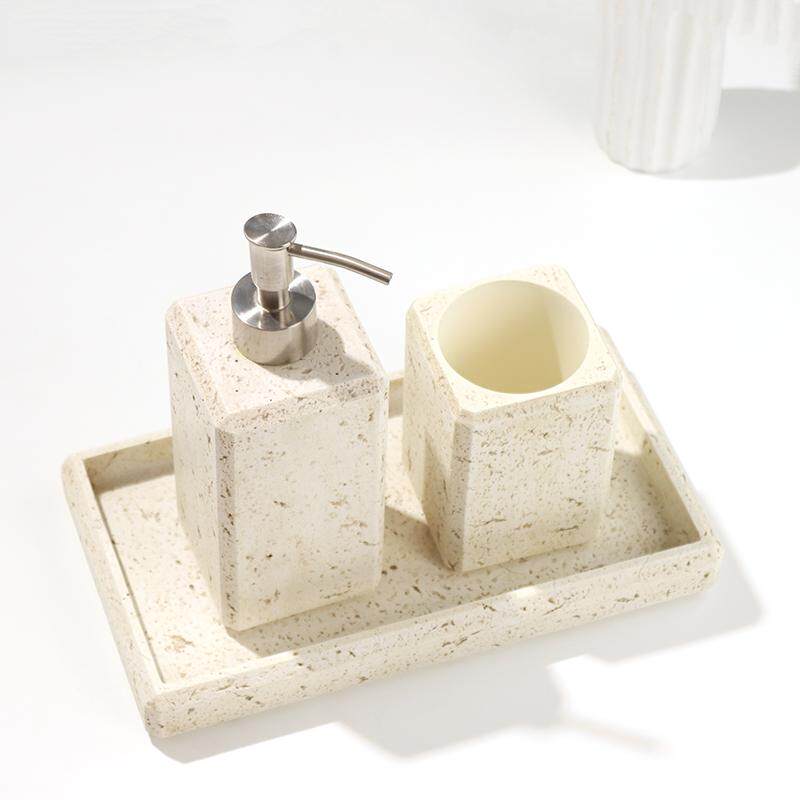 Sand and Gravel Resin Hand San - Zara Home Bathroom Set recension och pris