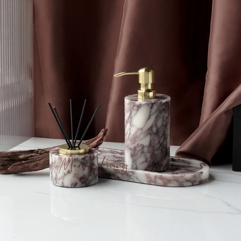 Calacatta Viola Violet Natural - Zara Home Bathroom Set recension och pris