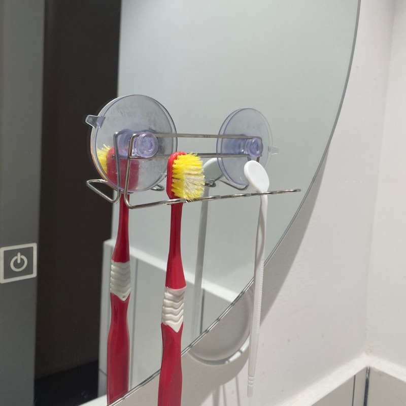 1pc Stainless Steel Toothbrush - Toothbrush Holder Set recension och pris