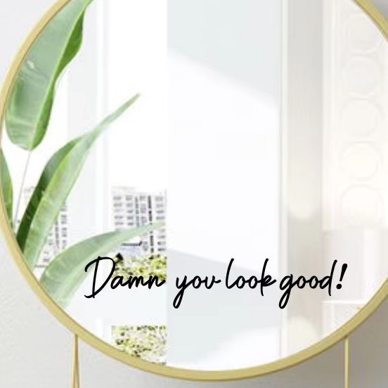 You Look Good Dainty Mirror St - Home Goods Bathroom Mirrors recension och pris